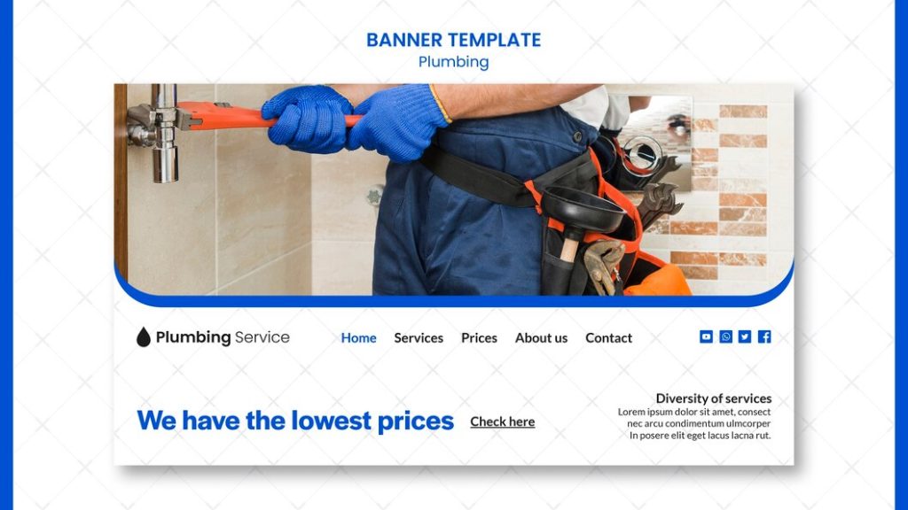 plumbing website design: How to design a plumbing website