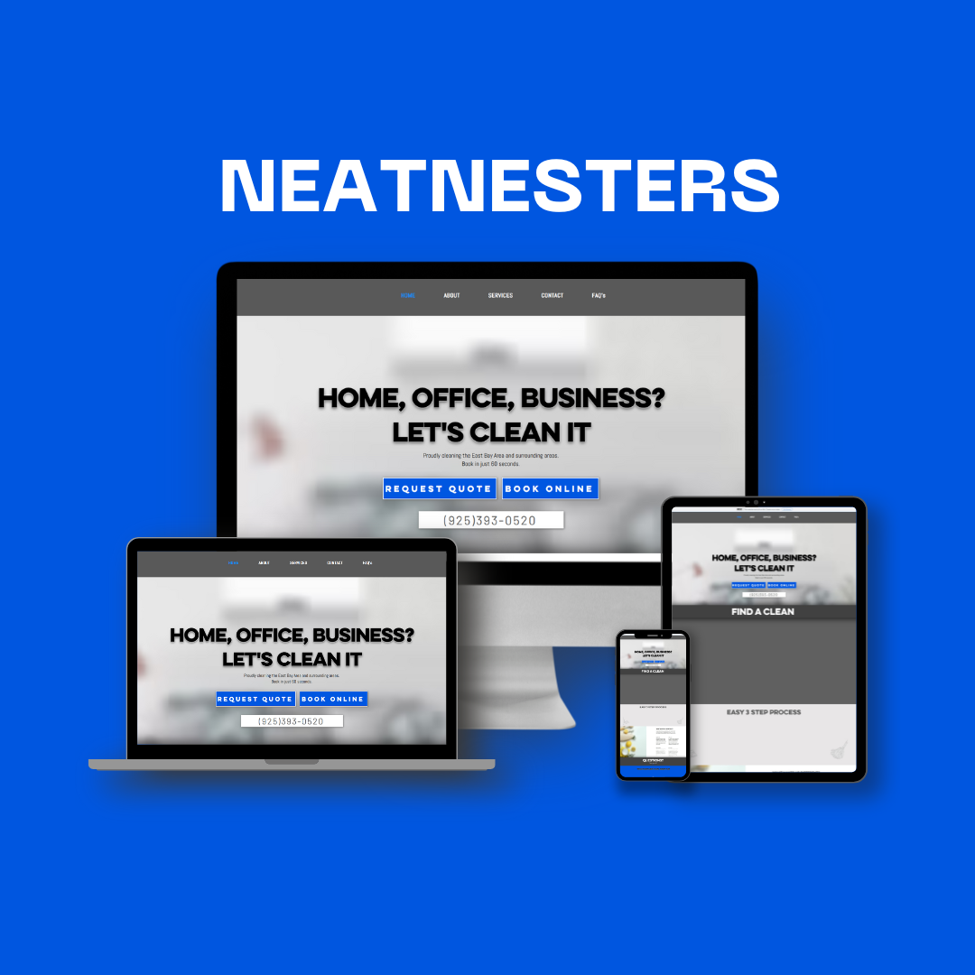 Home & Office Cleaning Website