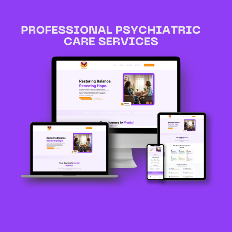 professional psychiatric care services