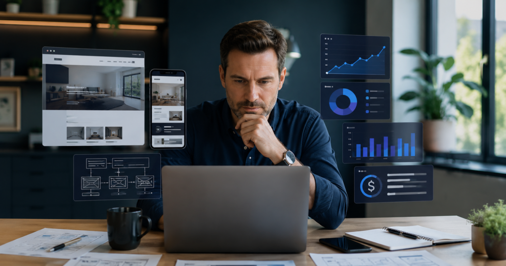 small business website cost USA